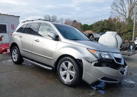 2010 Acura Mdx Technology Package из США, поврежденный, VIN 2HNYD2H65AH518043